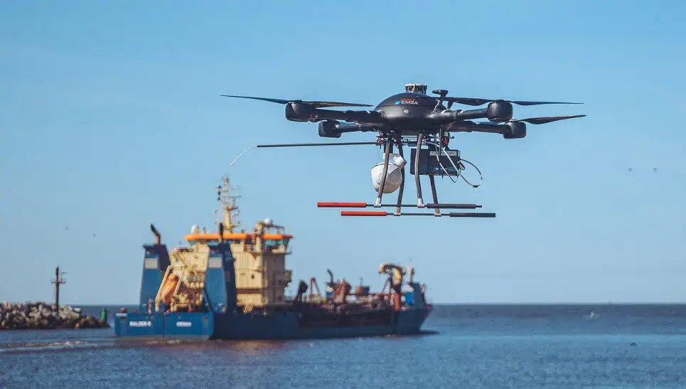 ATLAS 4 EMSA quadcopter