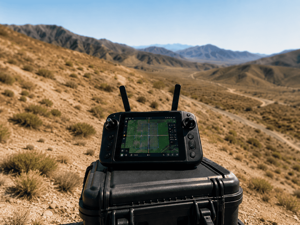 Drone Mapping Without Local Base Stations