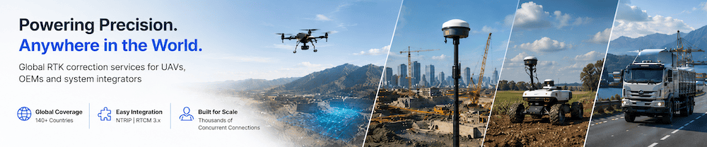 Global RTK correction services