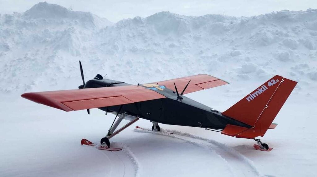 Sky Power Propulsion Enhances Sky Canoe’s Nimkii 42-S UAS