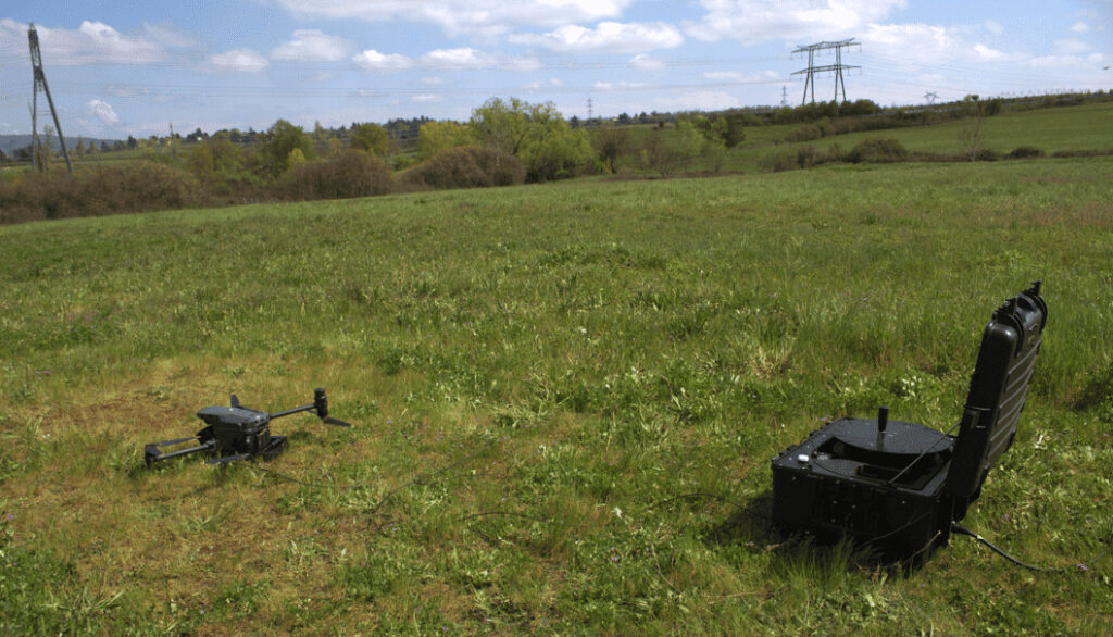 Tethered Drone Station