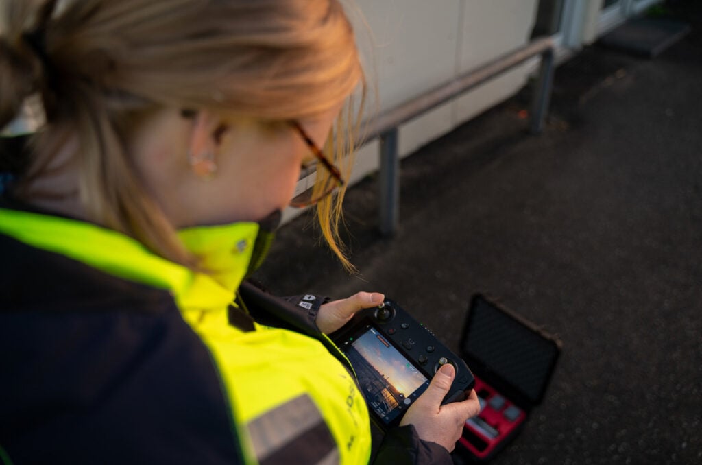 Drone Surveillance System to Advance Danish Port Security