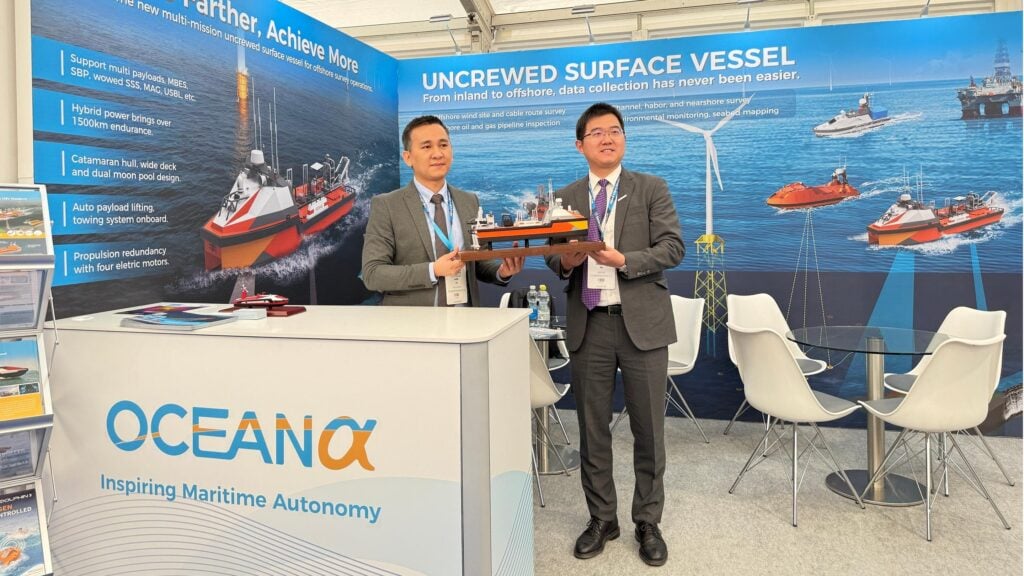 OceanAlpha Unveils L42 USV at Ocean Business 2025