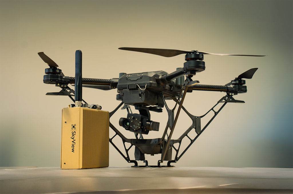 RF Sensing Solution Integrated with Tethered UAS for Enhanced C-UAS Operations