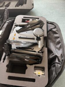 Stribog foldable quadcopter drone