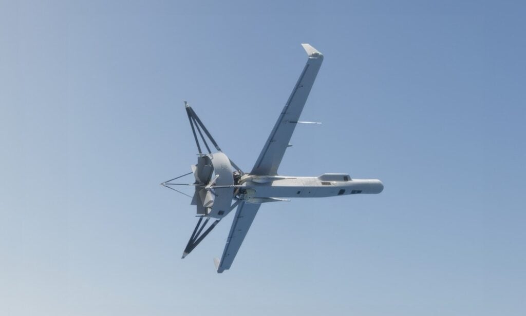 V-BAT UAV Upgraded With Heavy Fuel Engine & Advanced Autonomy