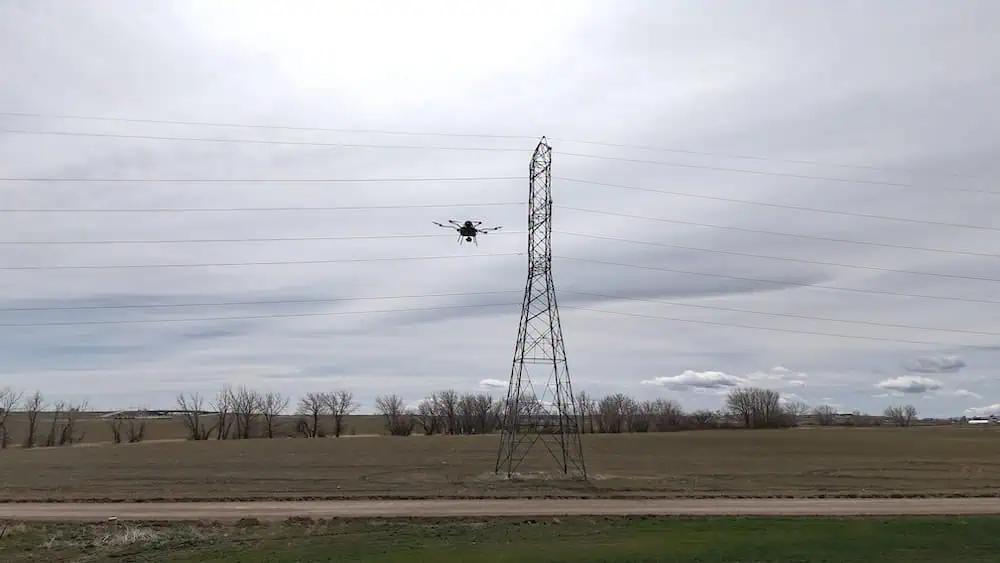 drone powerline inspection