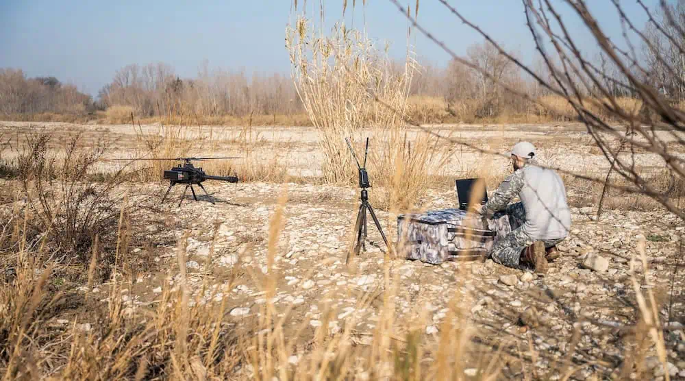 lizard 800 unmanned helicopter