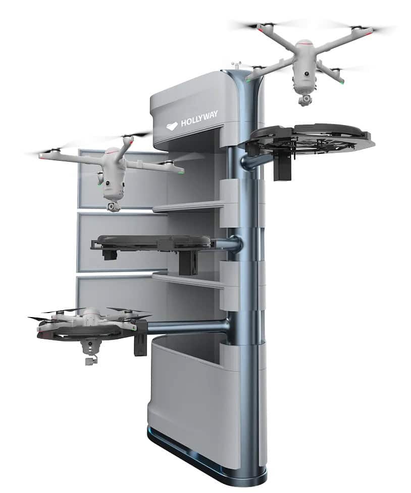 Hive multi-drone dock