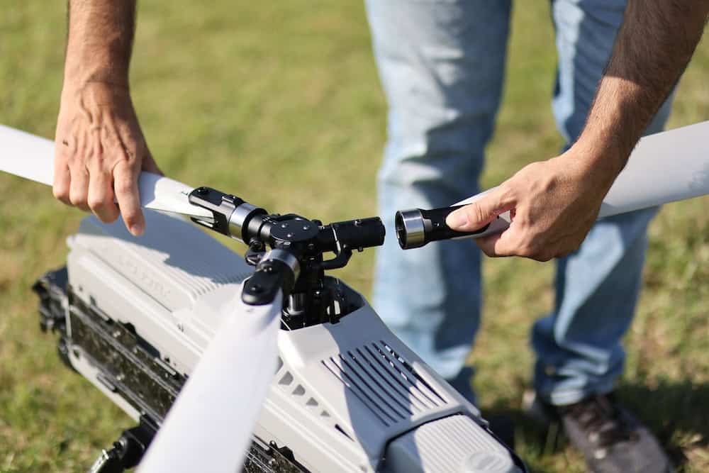LIZARD modular helicopter uav
