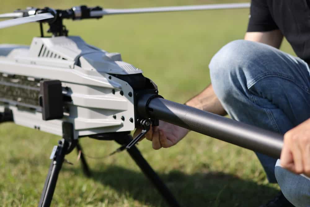 LIZARD modular unmanned helicopter