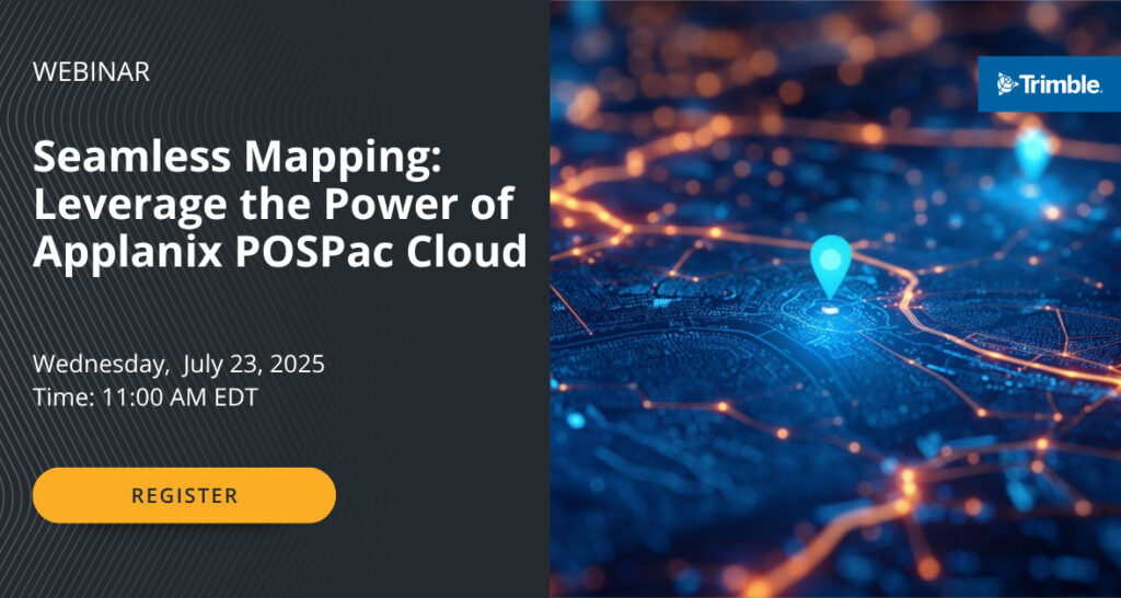 Leverage the Power of Applanix POSPac Cloud