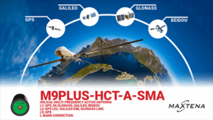 Product Spotlight M9PLUS-HCT-A-SMA Multi-Band High-Accuracy GNSS Antenna