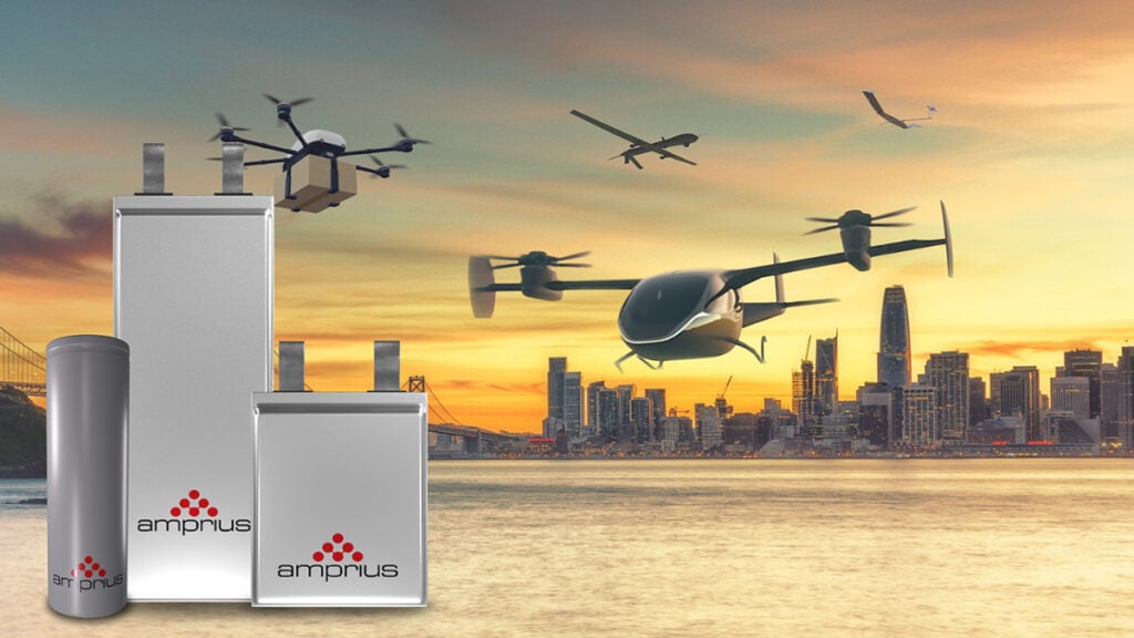 Amprius Delivers High-Performance SiCore® Cells for Tactical Drone Applications