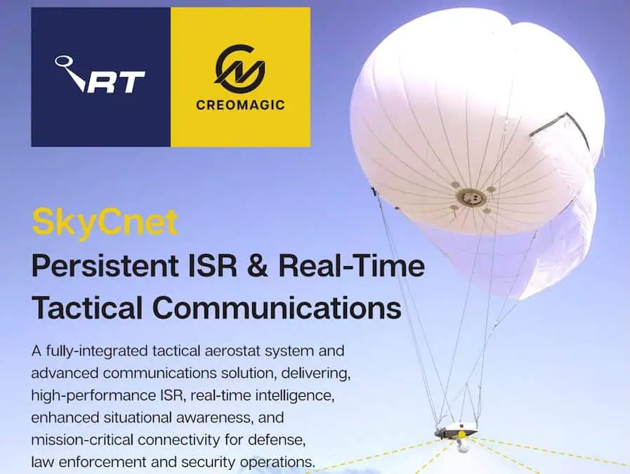 Creomagic Partnership Delivers Integrated Aerostat and Communication System