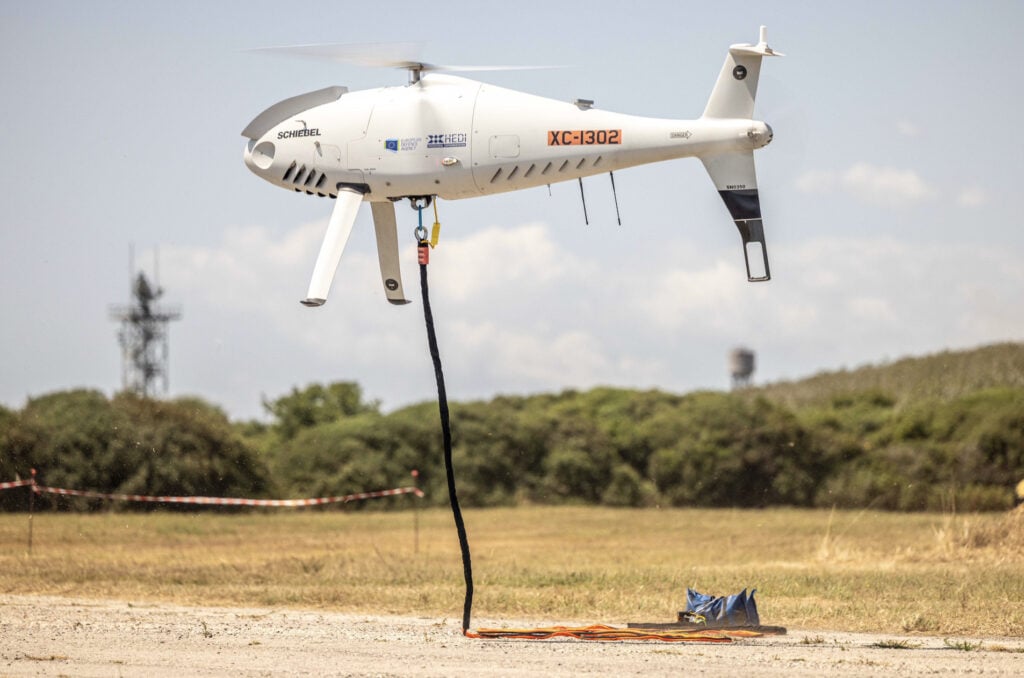 Schiebel VTOL UAS Demonstrates Autonomous Logistics in European Defense Trials