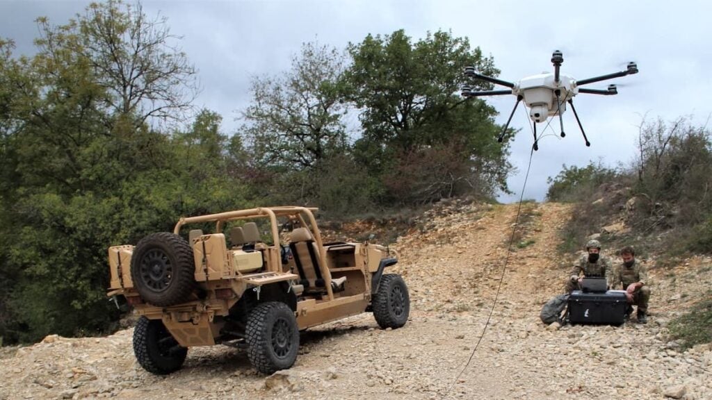 Tethered Drones Deliver Real-Time Surveillance for C5ISR Networks