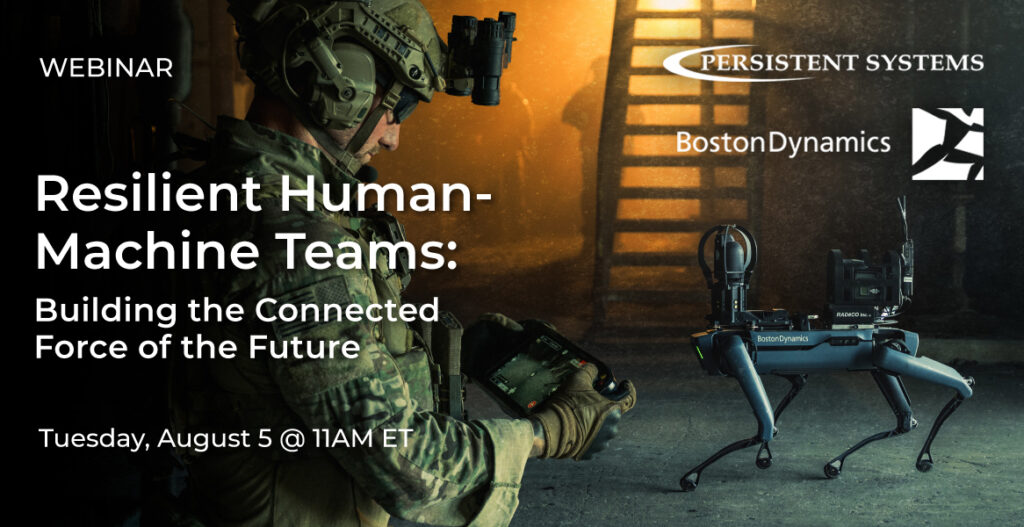 Webinar Resilient Human-Machine Teams