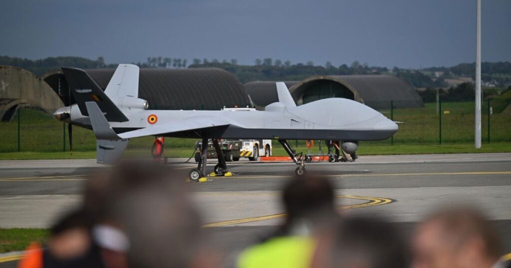MQ-9B SkyGuardian® RPA Completes First Flight in Belgium