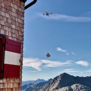 FlyingBasket Heavy-Lift Cargo Drones Enable Sustainable Deliveries to Alpine Huts