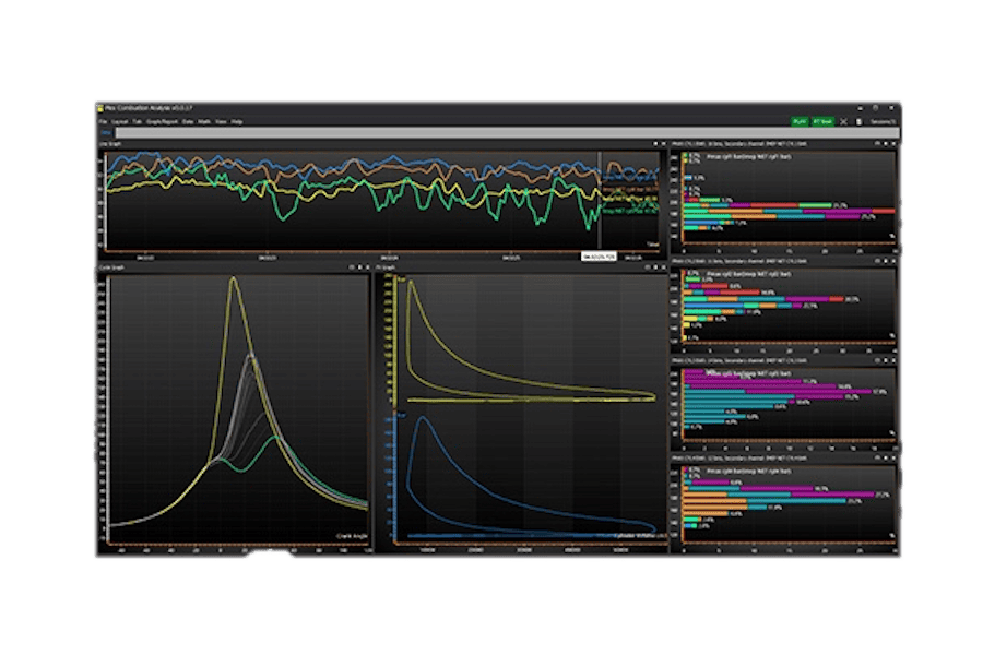 PLEX PCA-2000plus combustion engine analysis