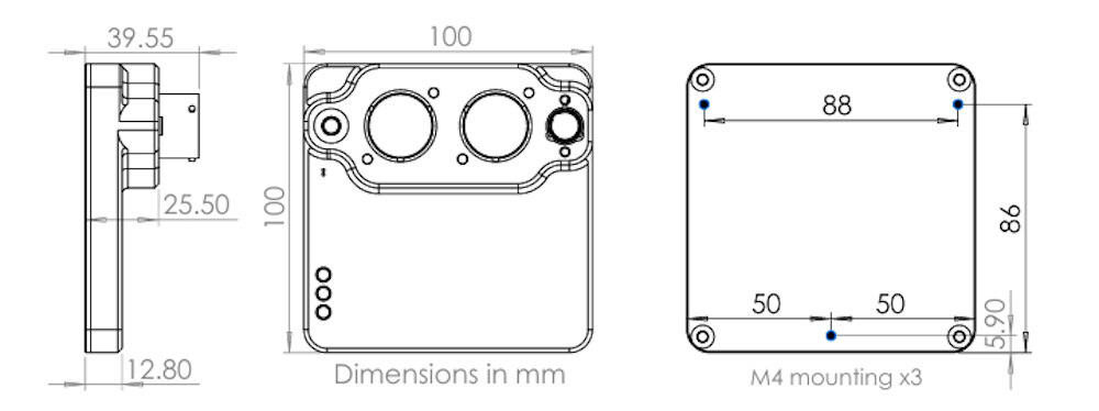 Plex PCA-2000Plus dimensions