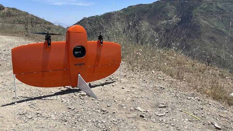 Fullerton Drone Lab Partnership Supports Wildfire Response & Recovery with Drone-Based LiDAR