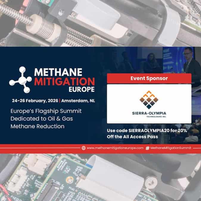 Sierra-Olympia presenta las cámaras termográficas en la Cumbre Europea de Mitigación del Metano