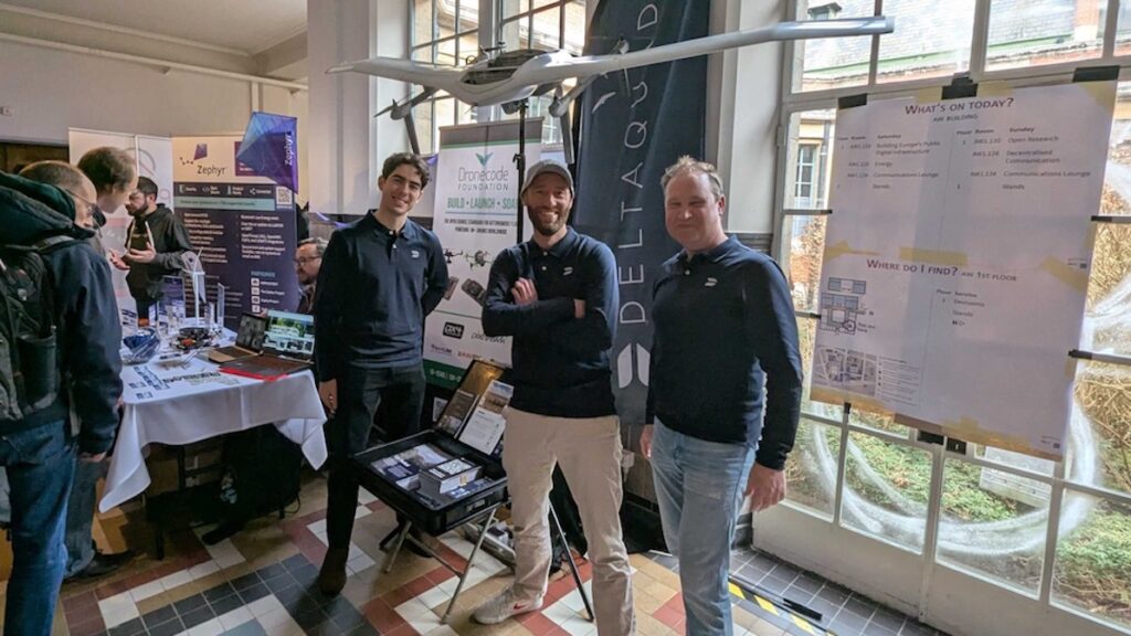 DeltaQuad Highlights Real-World VTOL Autonomy at PX4 and FOSDEM Events