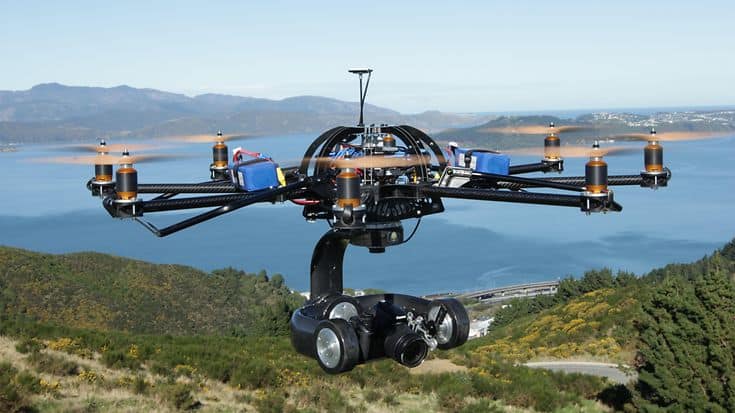 From Soaring Heights: Camera Stabilization with Maxon Drives