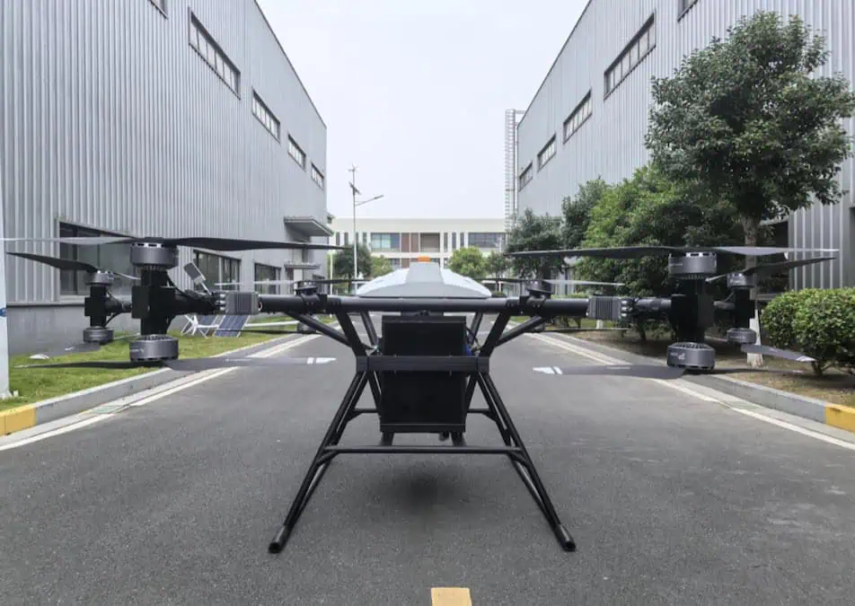 HOBBYWING P50M Powers Hybrid Electric Coaxial UAV for Heavy Lift Missions
