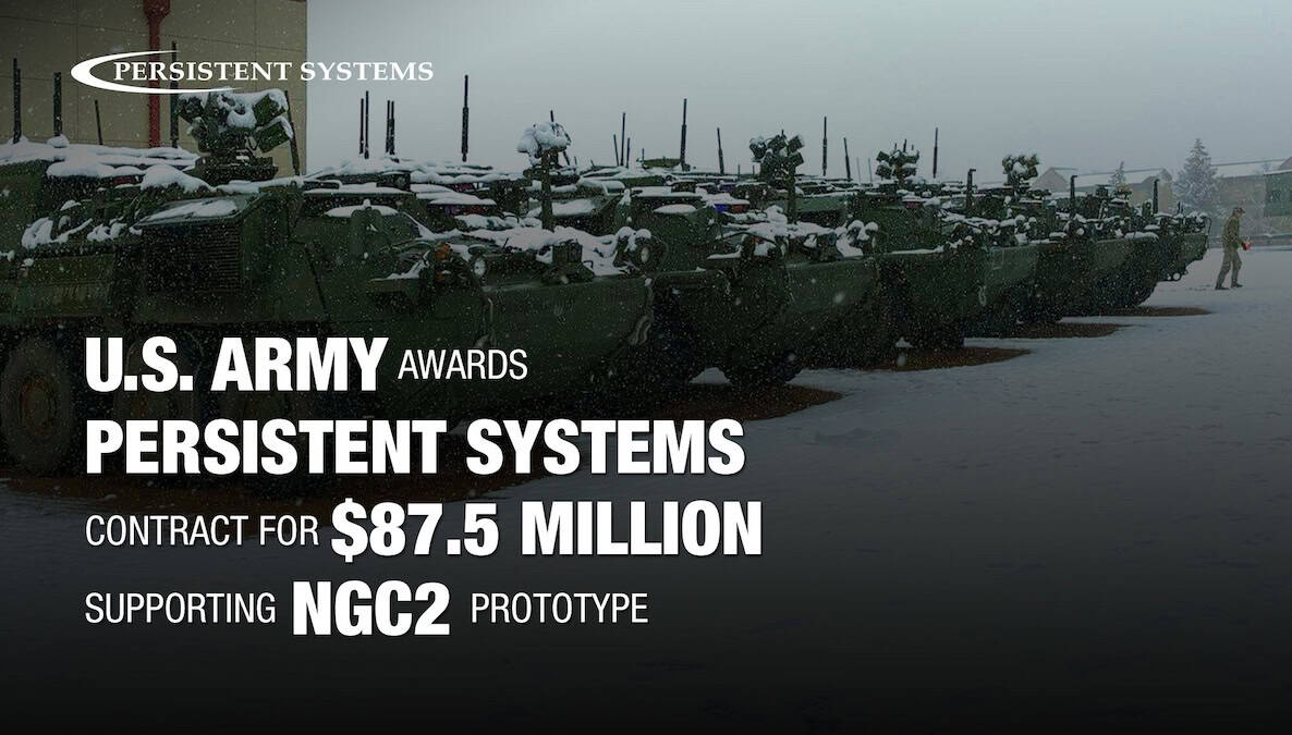 Persistent Systems si aggiudica un ordine MANET da 87,5 milioni di ...