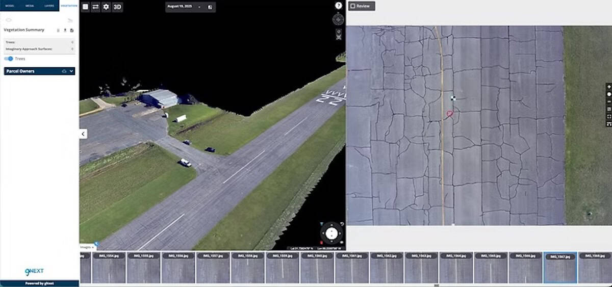 Runway Pavement Assessment Using the Sentera 65R Camera