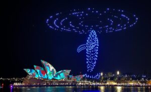 Septentrio Receivers for Light Show Drones