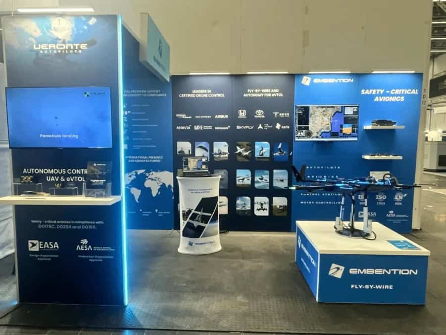 Embention Presents Veronte Autopilot Ecosystem at XPONENTIAL Europe 2026