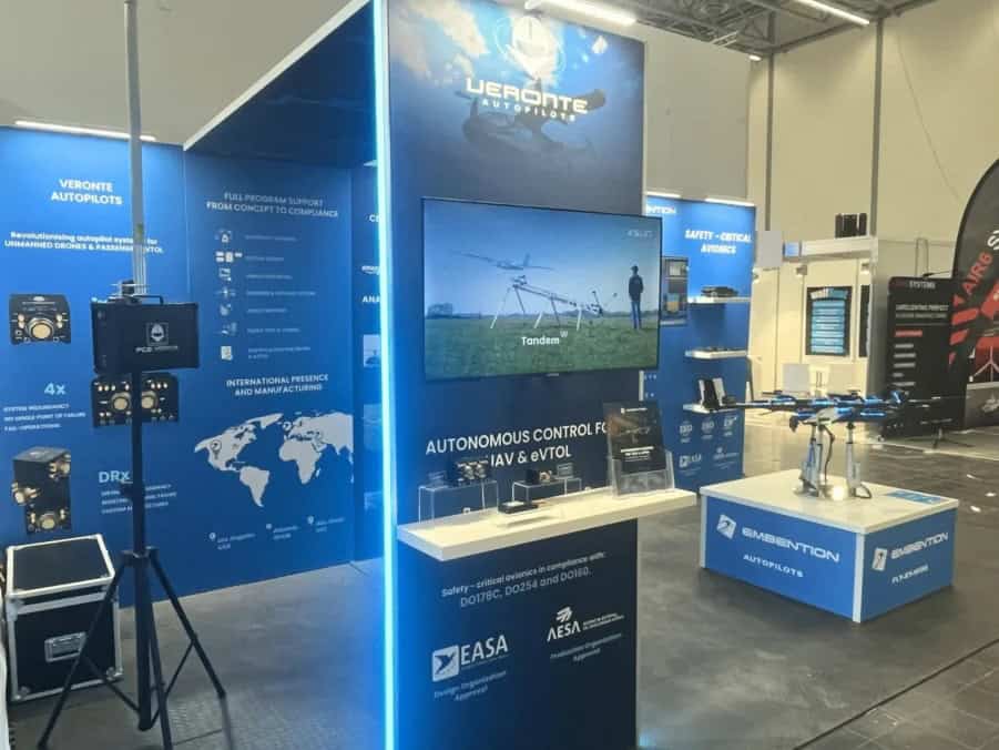 Embention Presents Veronte Autopilot Ecosystem at XPONENTIAL Europe 2026
