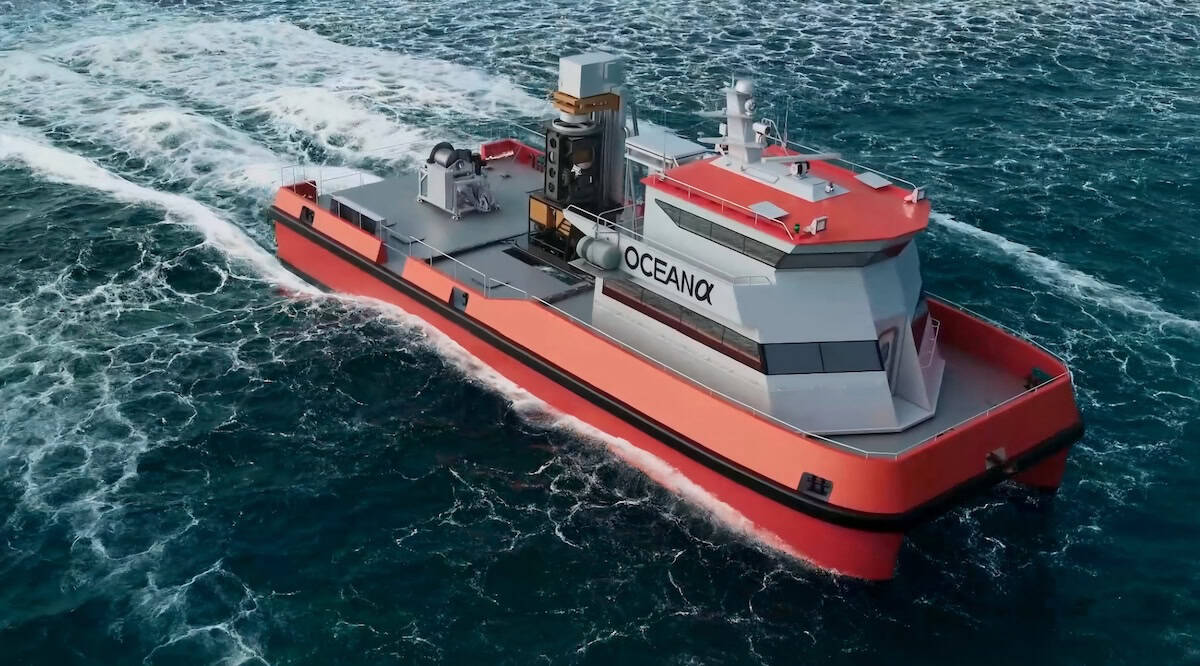 OceanAlpha Unveils V180 USV–ROV Platform for Deepwater IMR Operations | UST