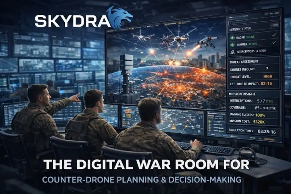 Volatus Aerospace lancia la piattaforma SKYDRA™ CUAS SaaS