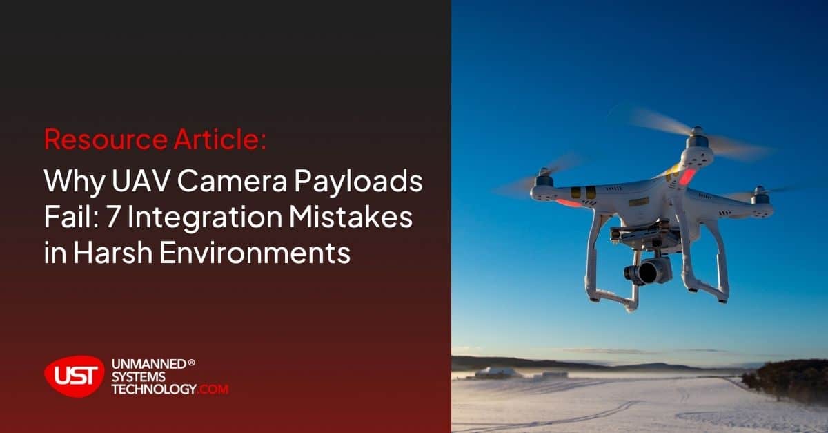 Why UAV Camera Payloads Fail: 7 Integration Mistakes in Harsh ...