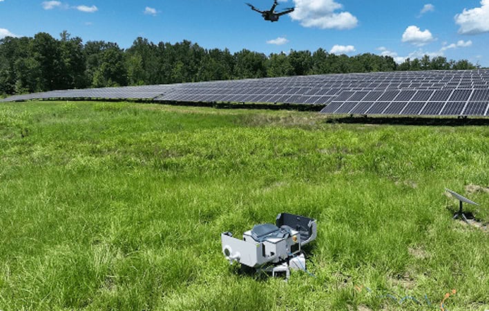 Drone Aerial Imaging Services for Solar Inspection