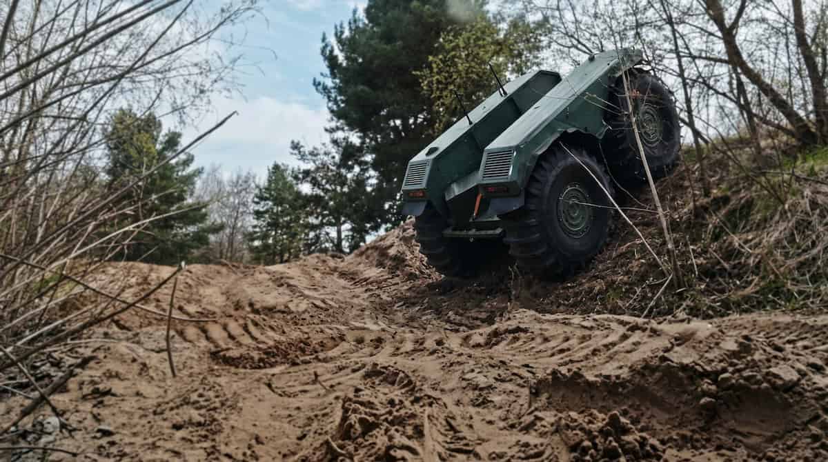 Abris DG UNEX all-terrain modular UGV