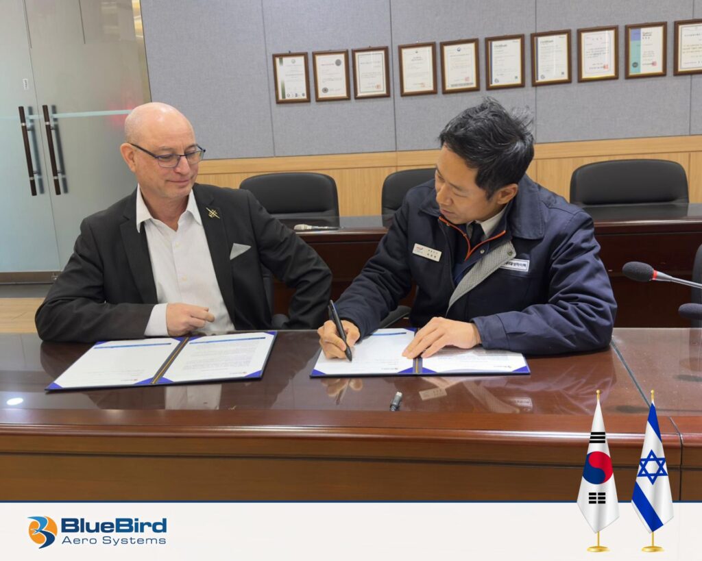 BlueBird Aero Systems Signs Korea UAS Production MOU