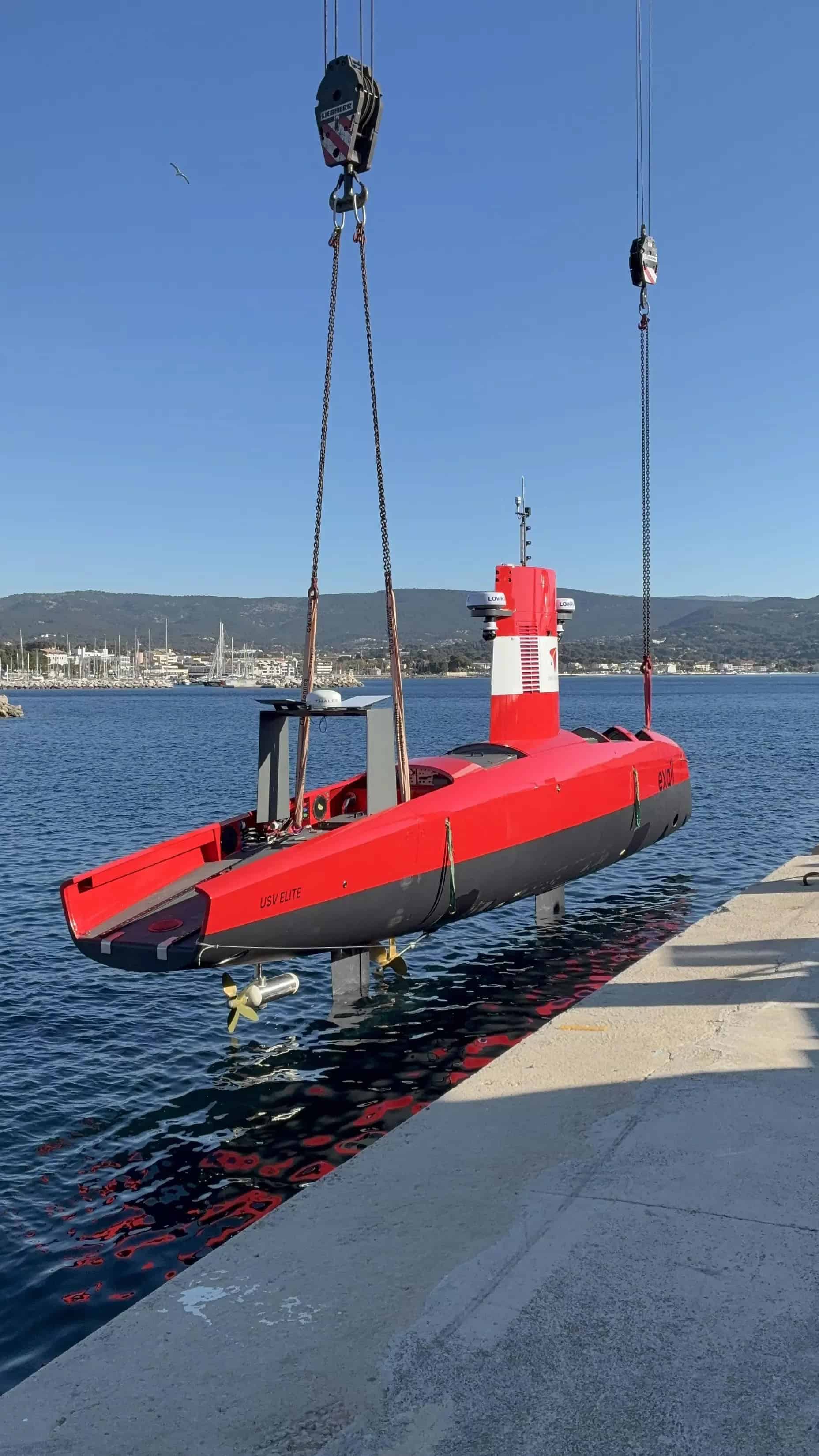 Exail DriX O-16 USV Acquired by OMS Group for Subsea Cable Surveys