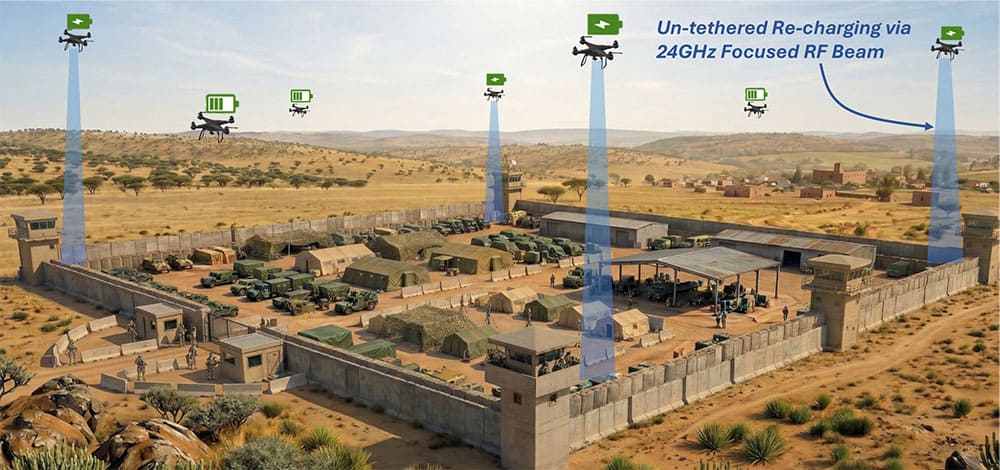 GuRu Wireless power for ISR drones