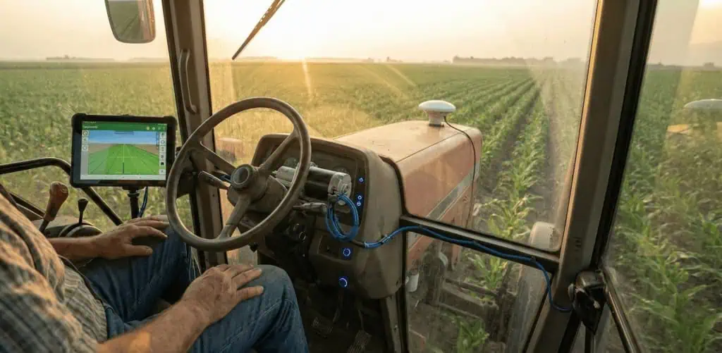 Guide to DIY Tractor Autosteer with GNSS & RTK