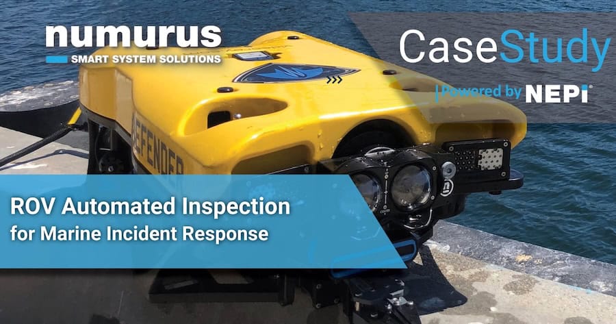 ROV Automated Inspection for Marine Incident Response