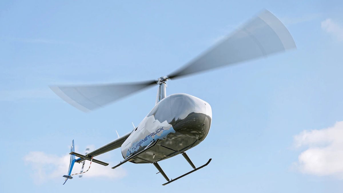 Robinson Unmanned TURBINETRUCK VTOL UAS