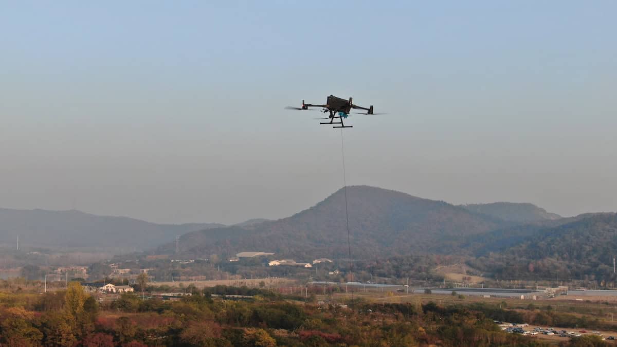 Rosefinch Drone Tether Stations