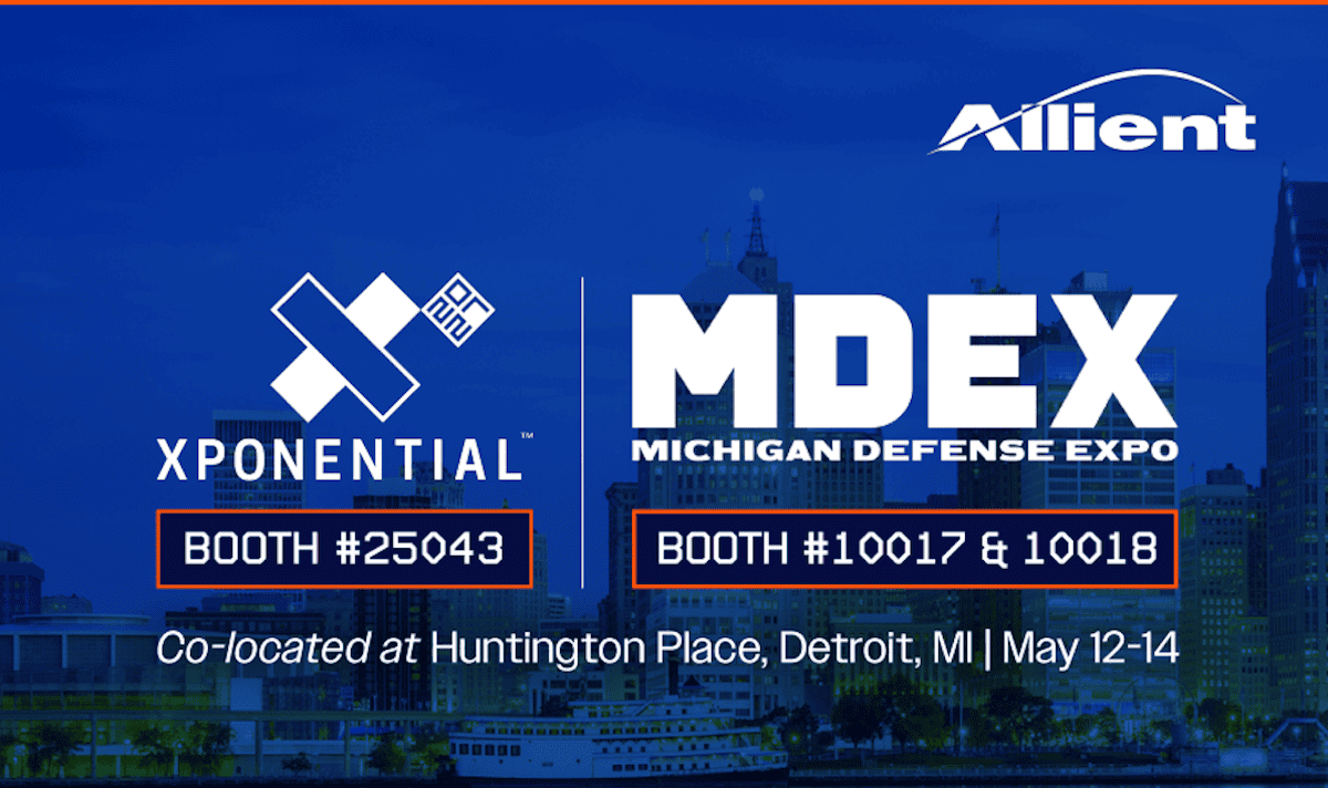 Allient to Present Advanced Motion & Control Technologies at XPONENTIAL ...