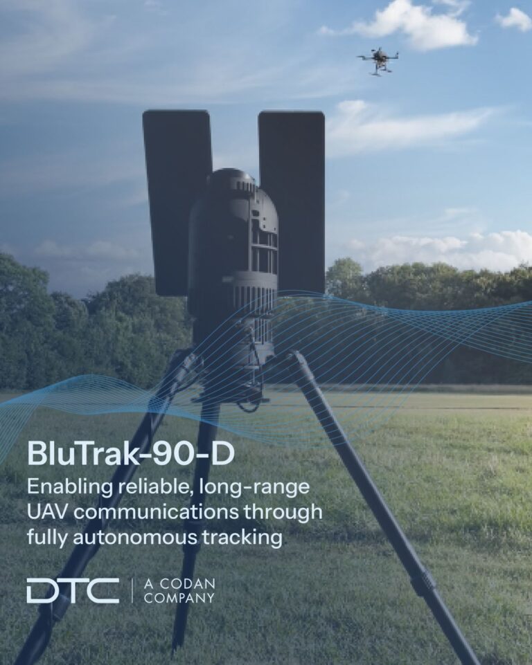 Autonomous Tracking Technology Secures High-Gain UAV Links & Extended ...